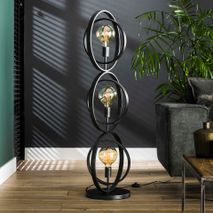 Vloerlamp TURN - Charcoal ZLS 8322-76