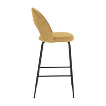 Barstoel MAHALIA - Mosterdgeel KAV CC1807PK81