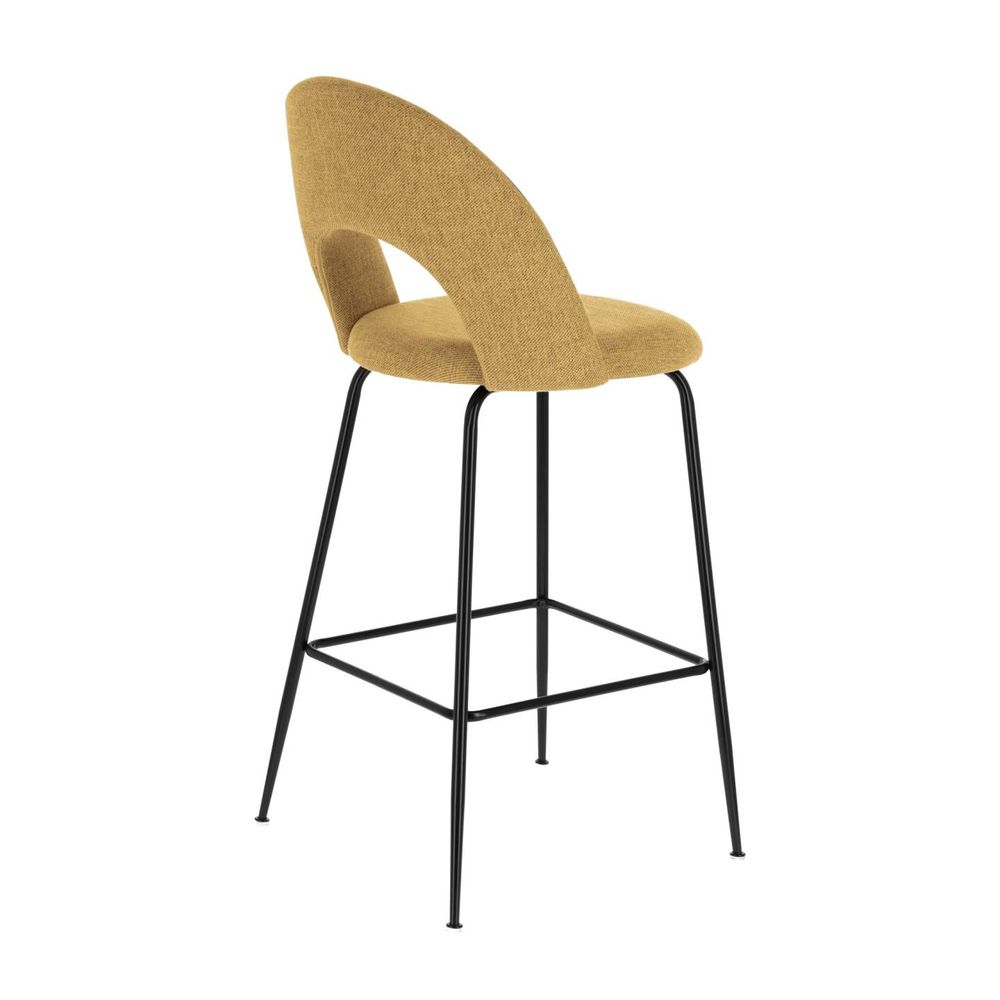 Barstoel MAHALIA - Mosterdgeel KAV CC1807PK81