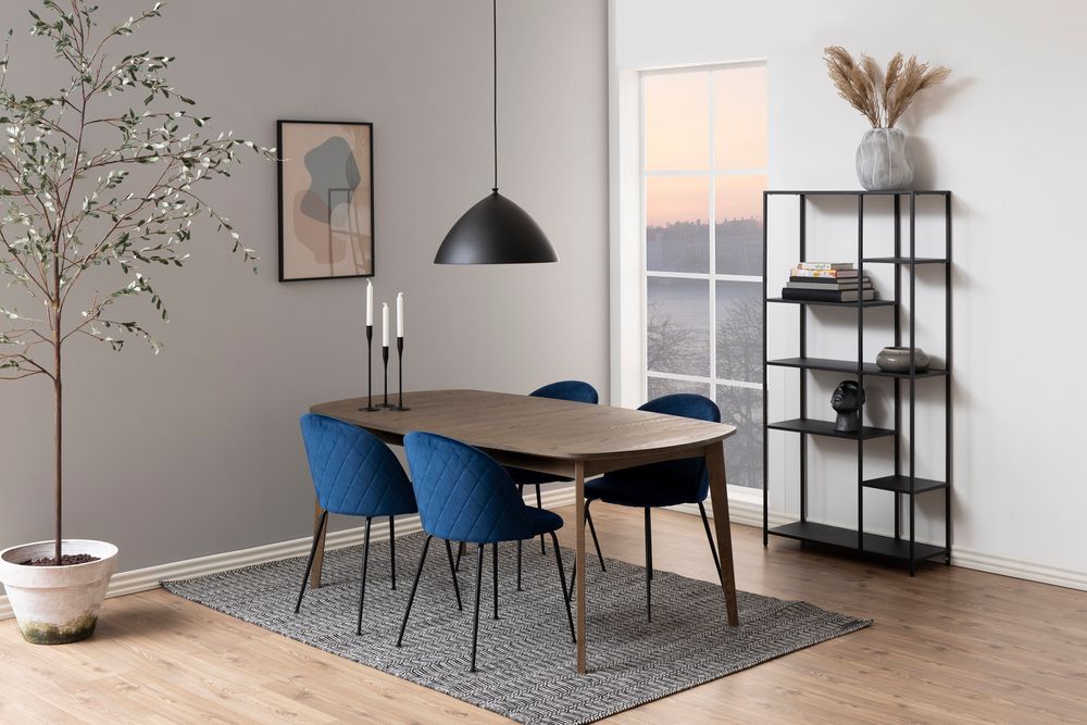 Eetkamerstoel LOUISE - Donkerblauw ACT LO ST-DB49