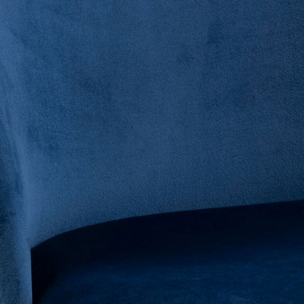 Eetkamerstoel LOUISE - Donkerblauw ACT LO ST-DB49