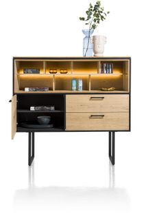 Wandkast BELO - Naturel eiken XOO 45690BNL