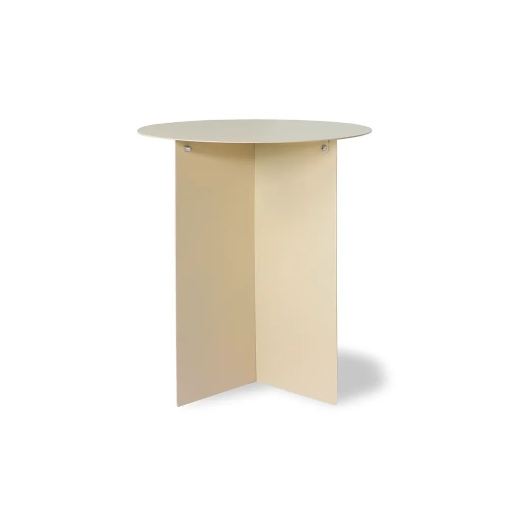 Bijzettafel METAL - Creme HKI MTA2848