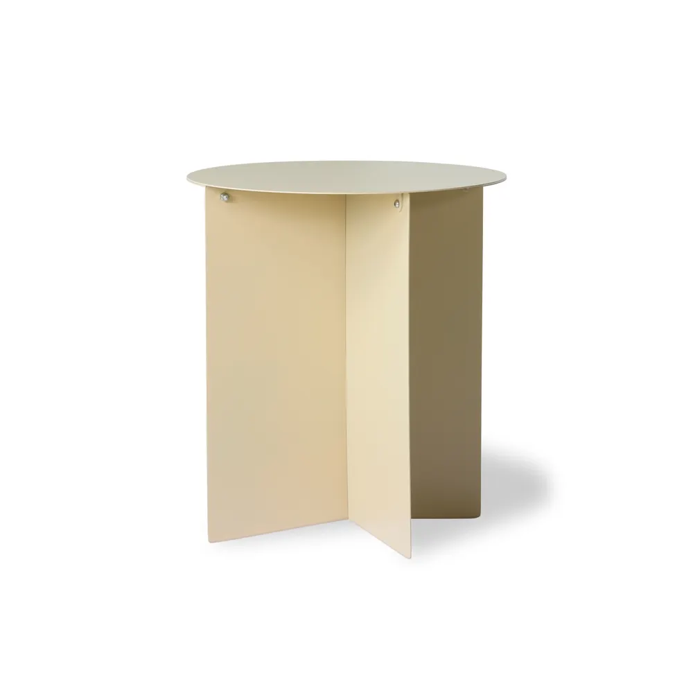 Bijzettafel METAL - Creme HKI MTA2848