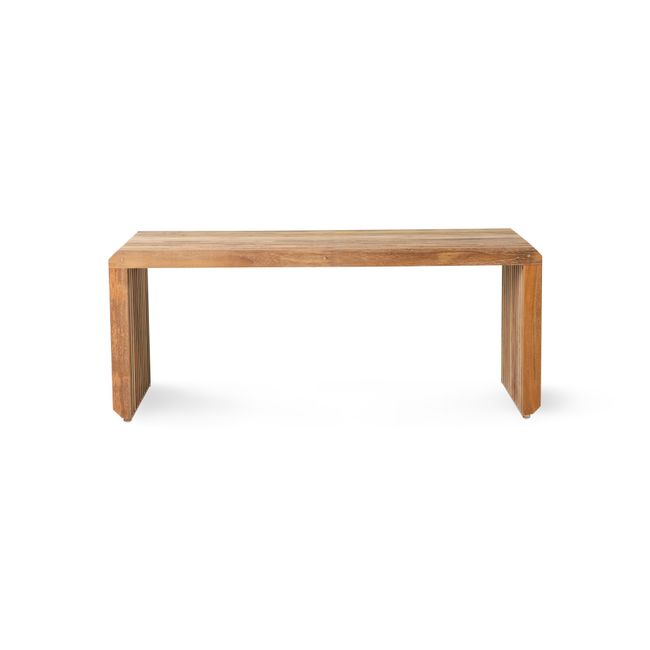 Zitbank SLATTED BENCH - Teakhout