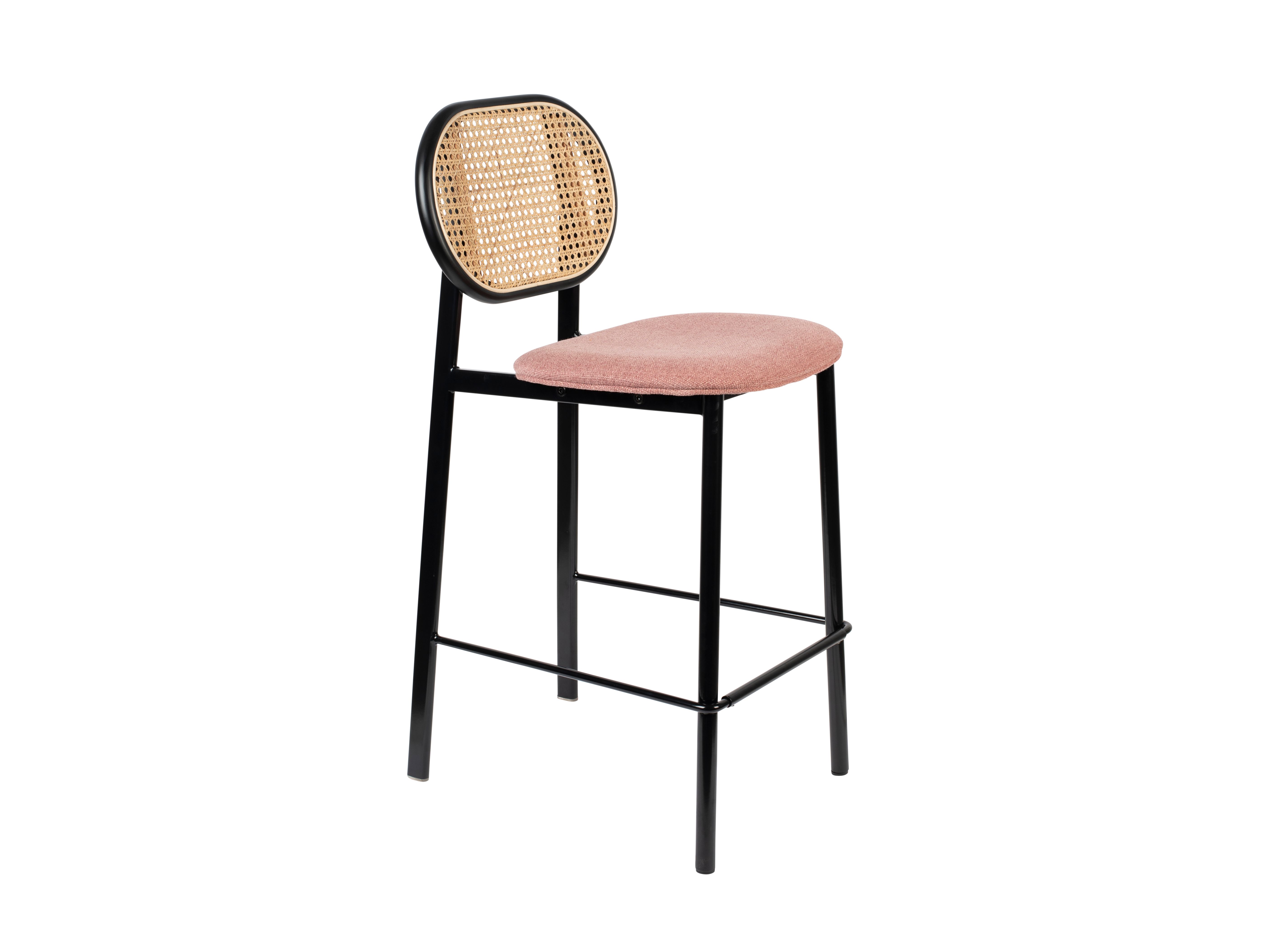 Barstoel SPIKE - Roze/naturel ZVR 1501717