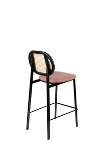 Barstoel SPIKE - Roze/naturel ZVR 1501717