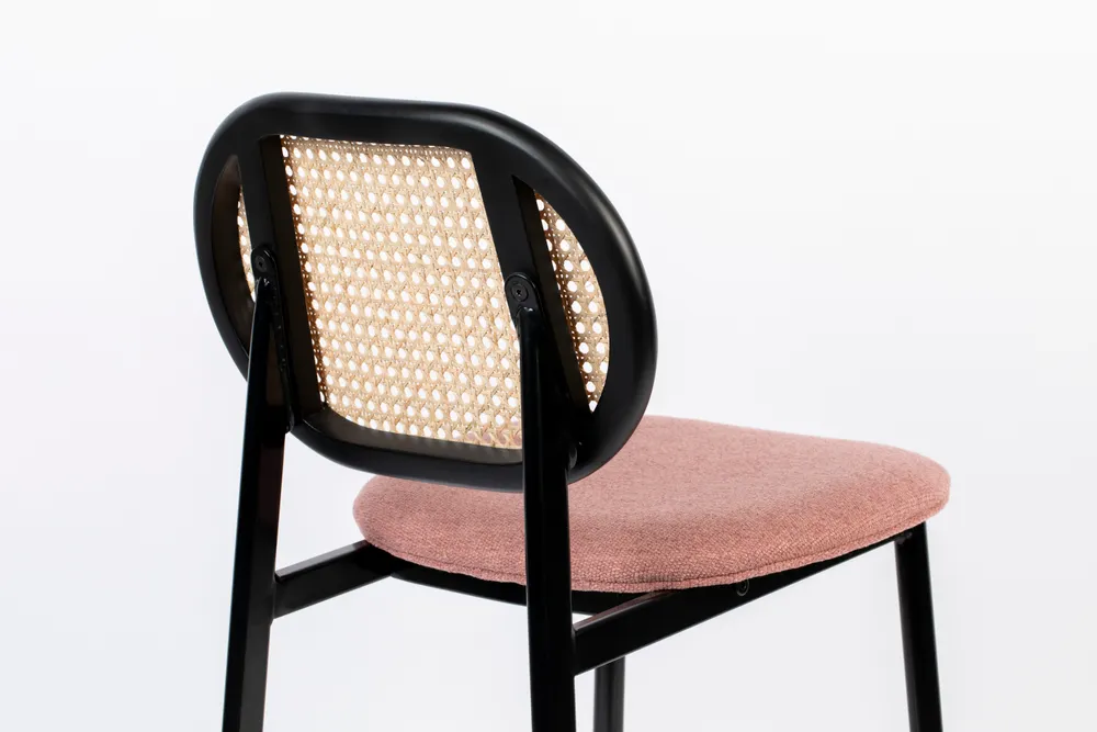 Barstoel SPIKE - Roze/naturel ZVR 1501717