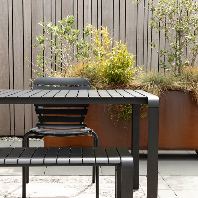 Tuintafel VONDEL - Zwart