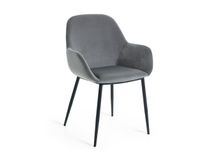 Armstoel KONNA - Groen velvet KAV CC0934J03