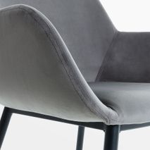 Armstoel KONNA - Groen velvet KAV CC0934J03