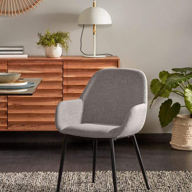 Armstoel KONNA - Lichtblauw