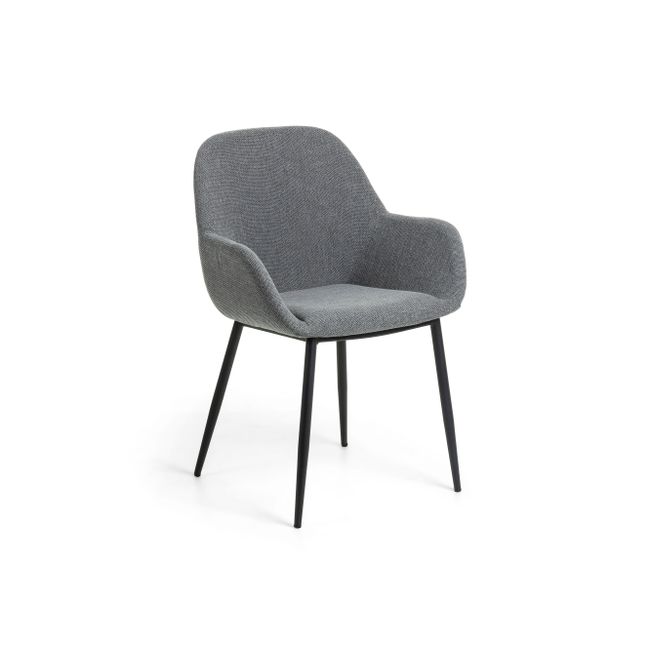 Armstoel KONNA - Lichtblauw