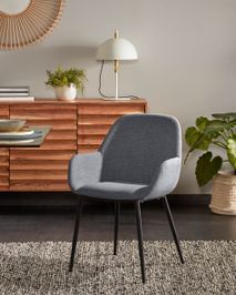 Stoel KONNA - Lichtgrijs KAV CC0934PK15