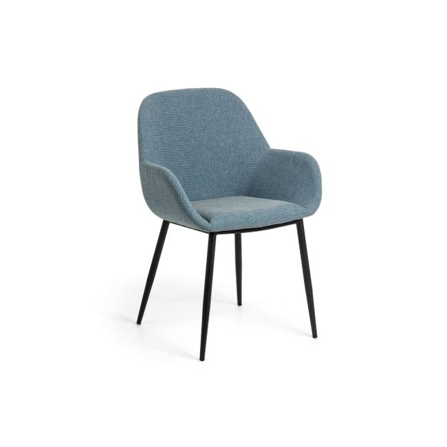 Armstoel KONNA - Donkergrijs