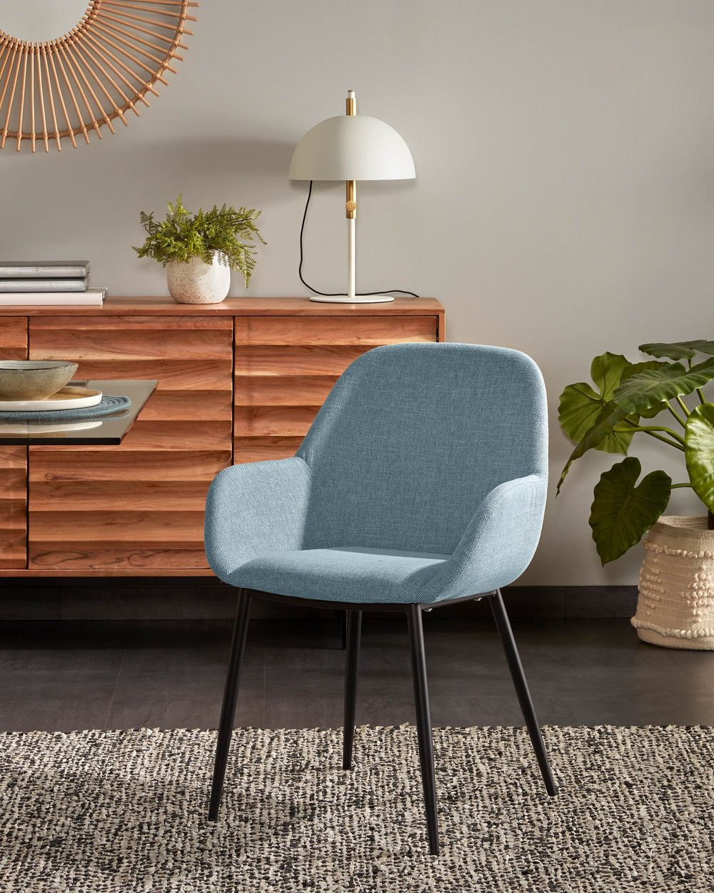 Armstoel KONNA - Lichtblauw KAV CC0934PK26