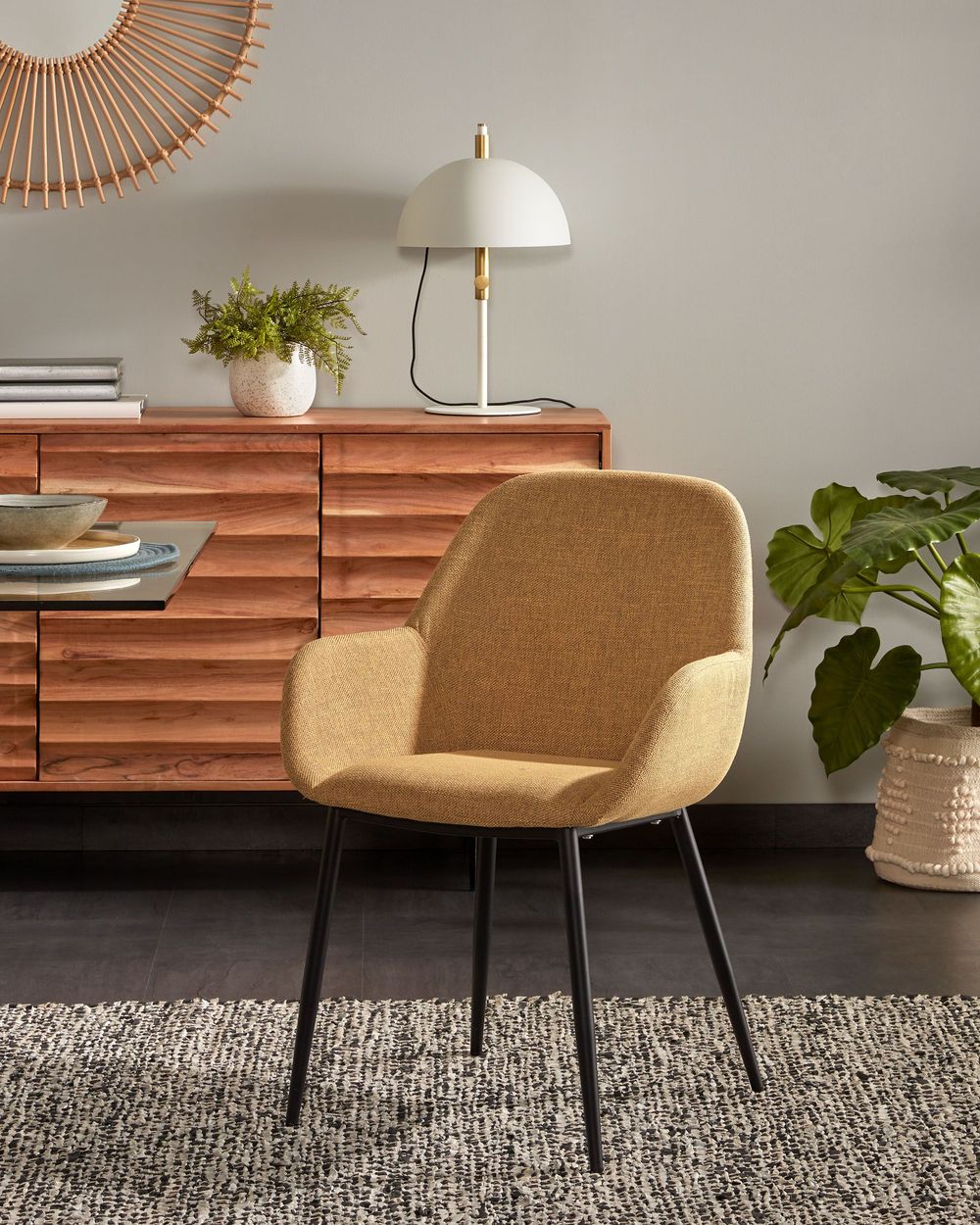 Stoel KONNA - Lichtgrijs KAV CC0934PK81