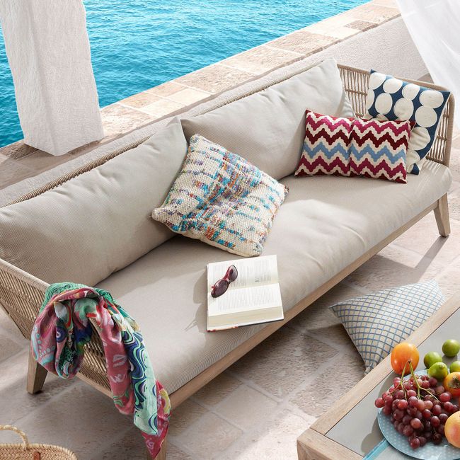 3-zit loungebank BELLENY - Eucalyptus