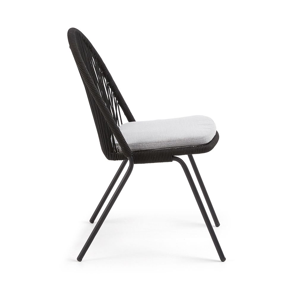 Tuinstoel SHANN - Zwart KAV CC0720S01