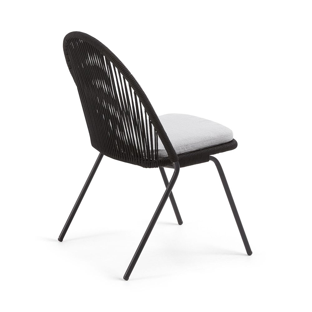 Tuinstoel SHANN - Zwart KAV CC0720S01