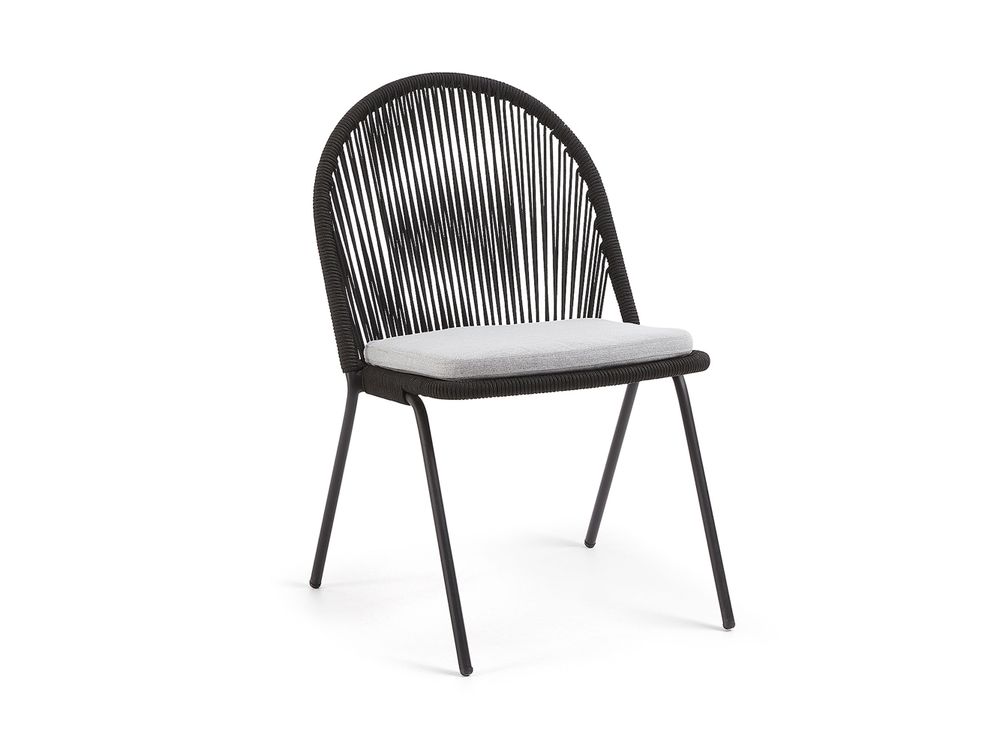 Tuinstoel SHANN - Zwart KAV CC0720S01
