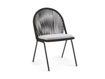 Tuinstoel SHANN - Zwart KAV CC0720S01