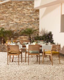 Tuinstoel HANZEL - Acaciahout KAV CC2167M46