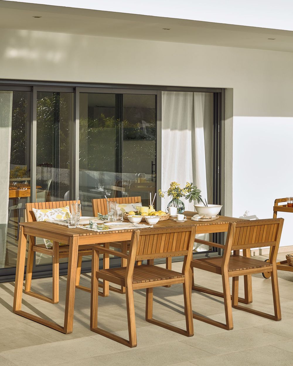 Tuintafel EMILI - Acaciahout KAV CC2174M46