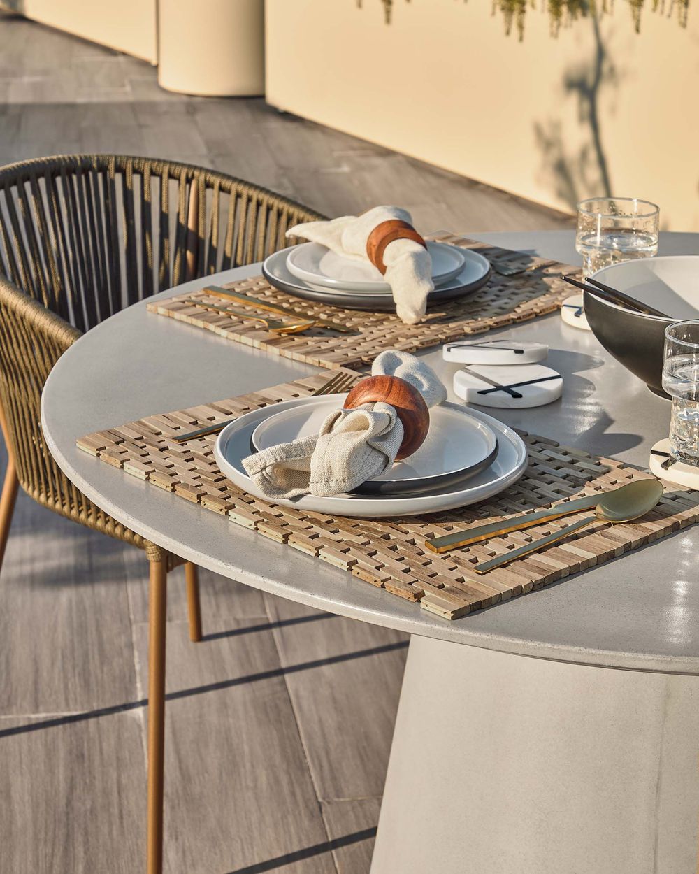 Tuintafel ITAI - Cement KAV CC2218PR03