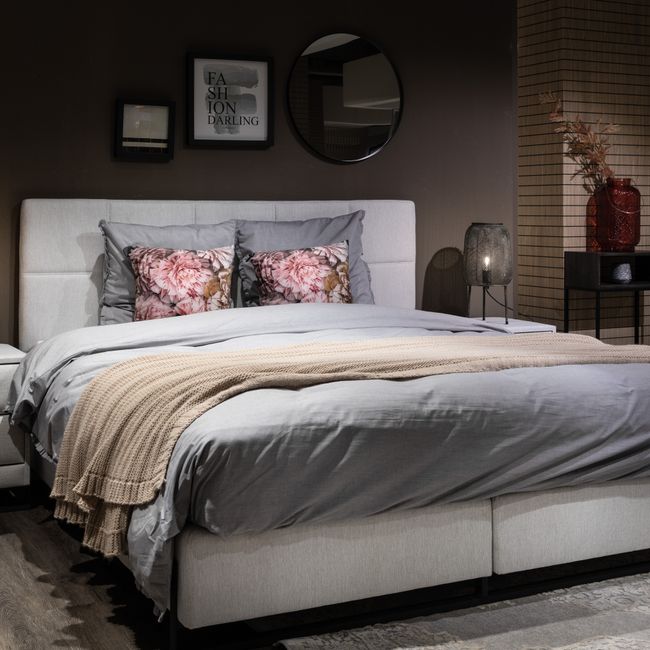 Nachtkastje ALPINO - Lichtgrijs 1165