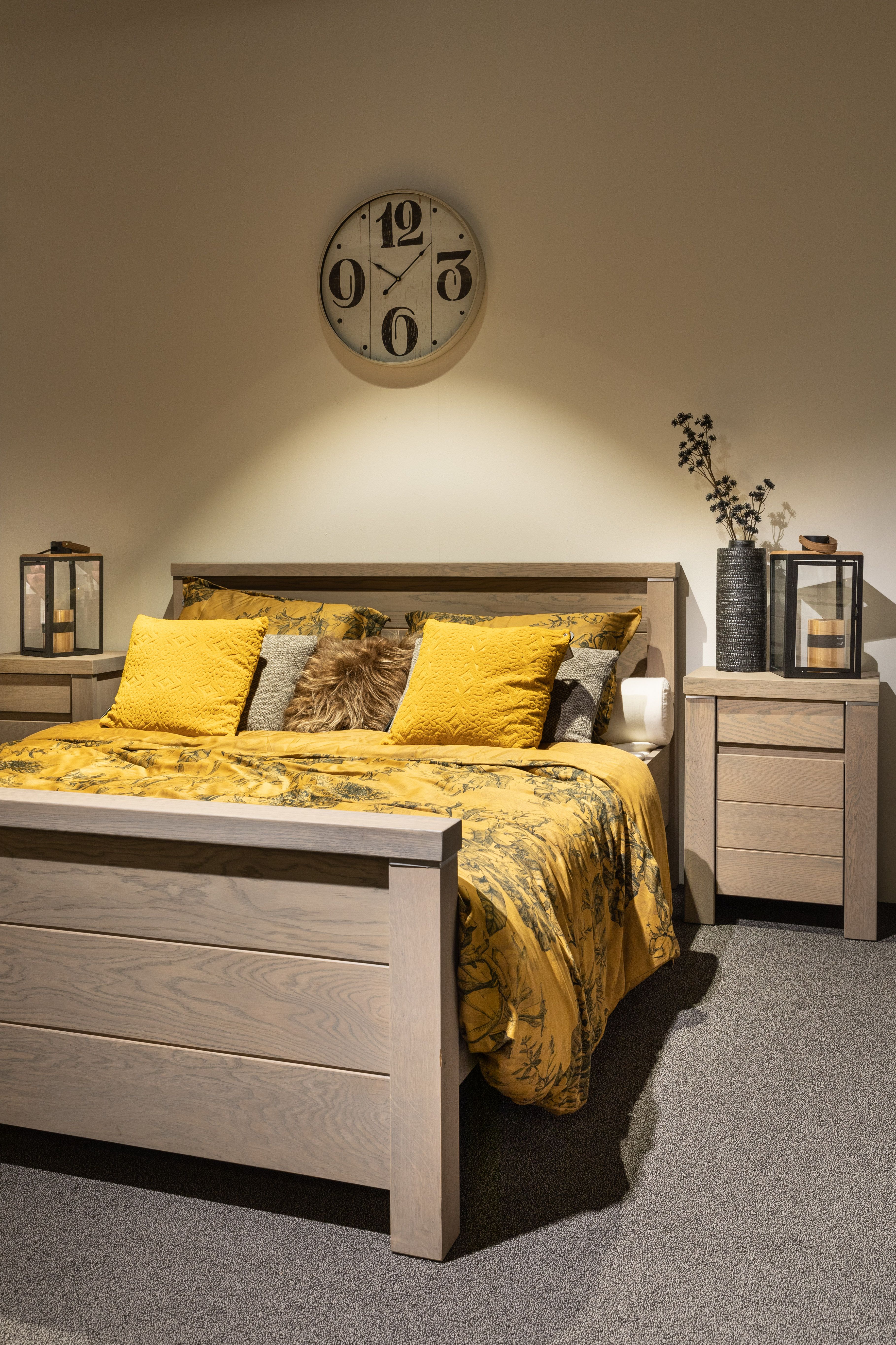 Nachtkastje rechts NATURE - Elephant grey