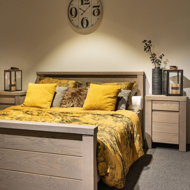 Nachtkastje rechts NATURE - Elephant grey