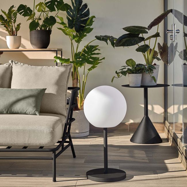 Tafellamp voor buiten DINESH - Zwart