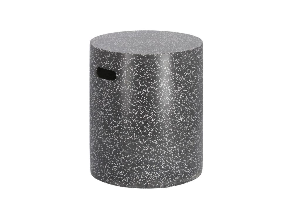 Bijzettafel voor buiten JENELL - Wit terrazzo KAV CC2221PR01