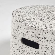 Salontafel JENELL - Wit terrazzo KAV CC2223PR05