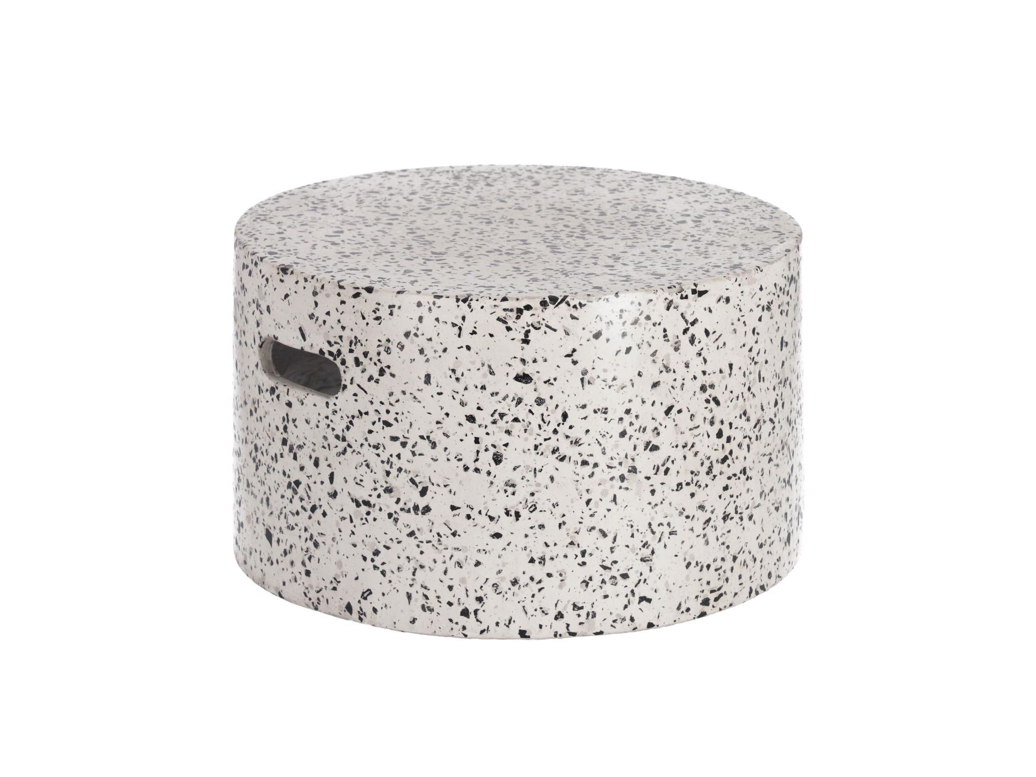 Salontafel JENELL - Wit terrazzo KAV CC2223PR05