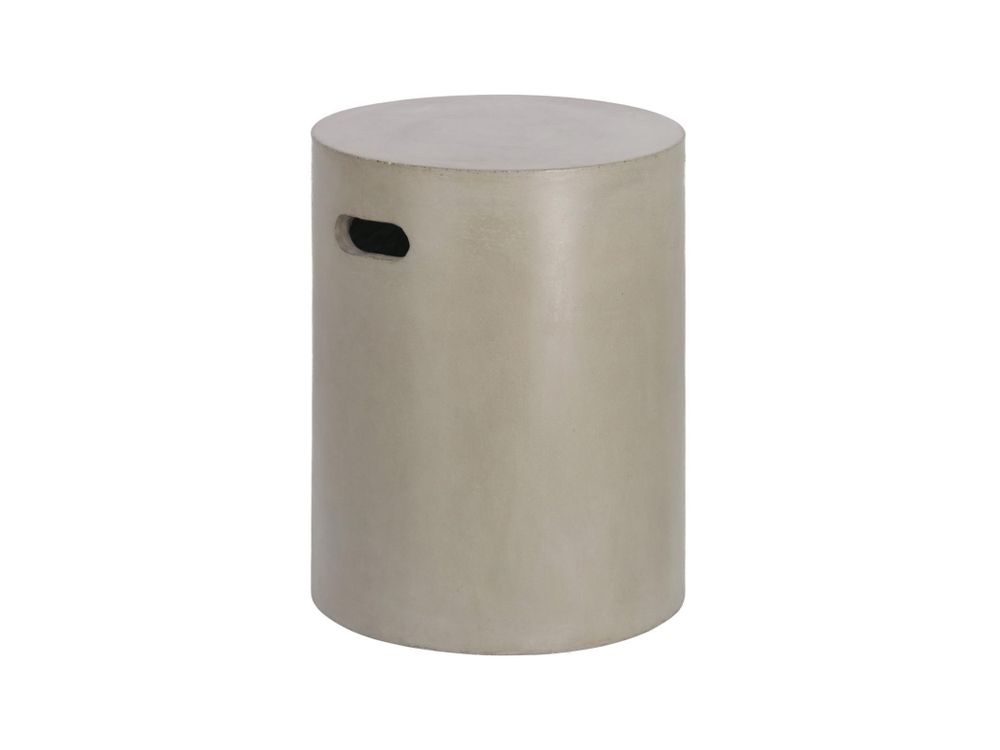 Bijzettafel voor buiten JENELL - Wit terrazzo KAV CC2221PR03