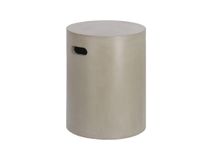 Bijzettafel voor buiten JENELL - Wit terrazzo KAV CC2221PR03