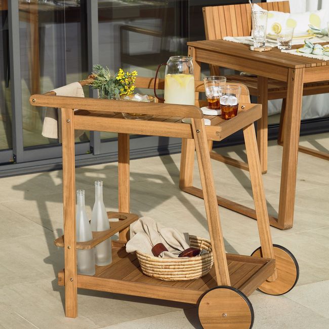 Serveertafel FELISA - Acaciahout