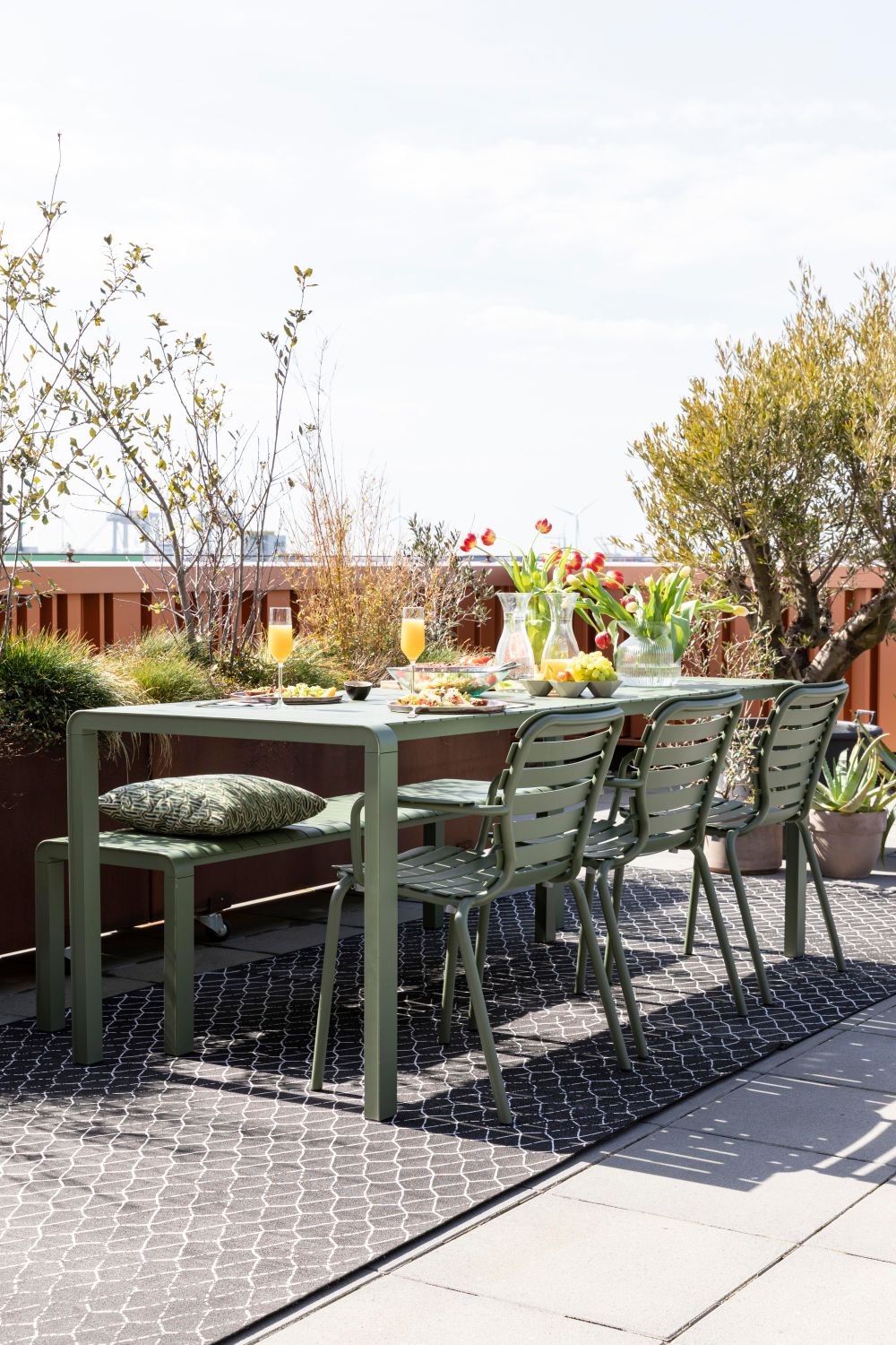 Tuinset VONDEL 214 cm - Groen C-ZVR VONDEL TUINSET GR2