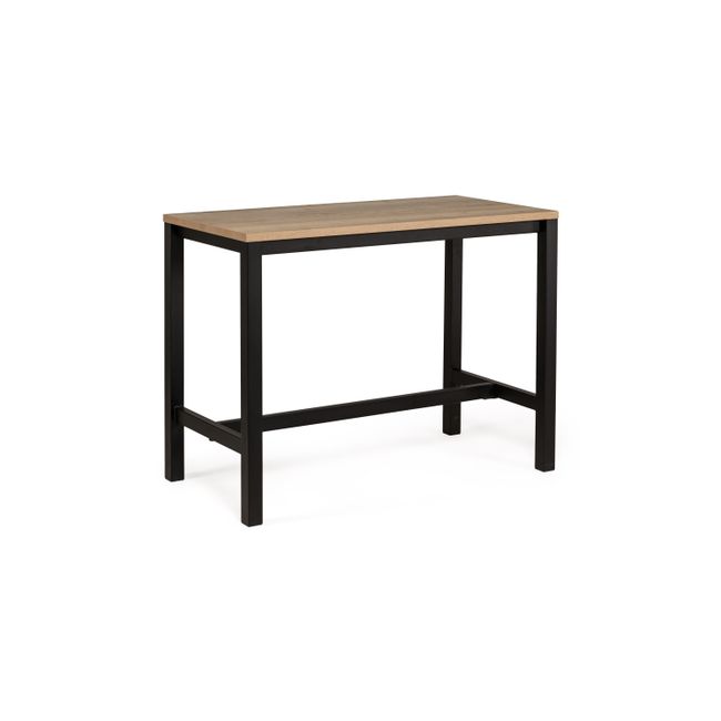 Bartafel VIENNA - Eiken/zwart