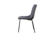 Stoel LUCCA - Grijs/taupe lederlook PDM LUG ST