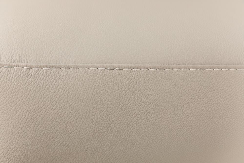 2-zit met elektr. relaxen VULCANO - Beige leder CAL-128-000168-10-BT328