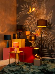 Hanglamp CHIMP - Goud/zwart LCD104020130