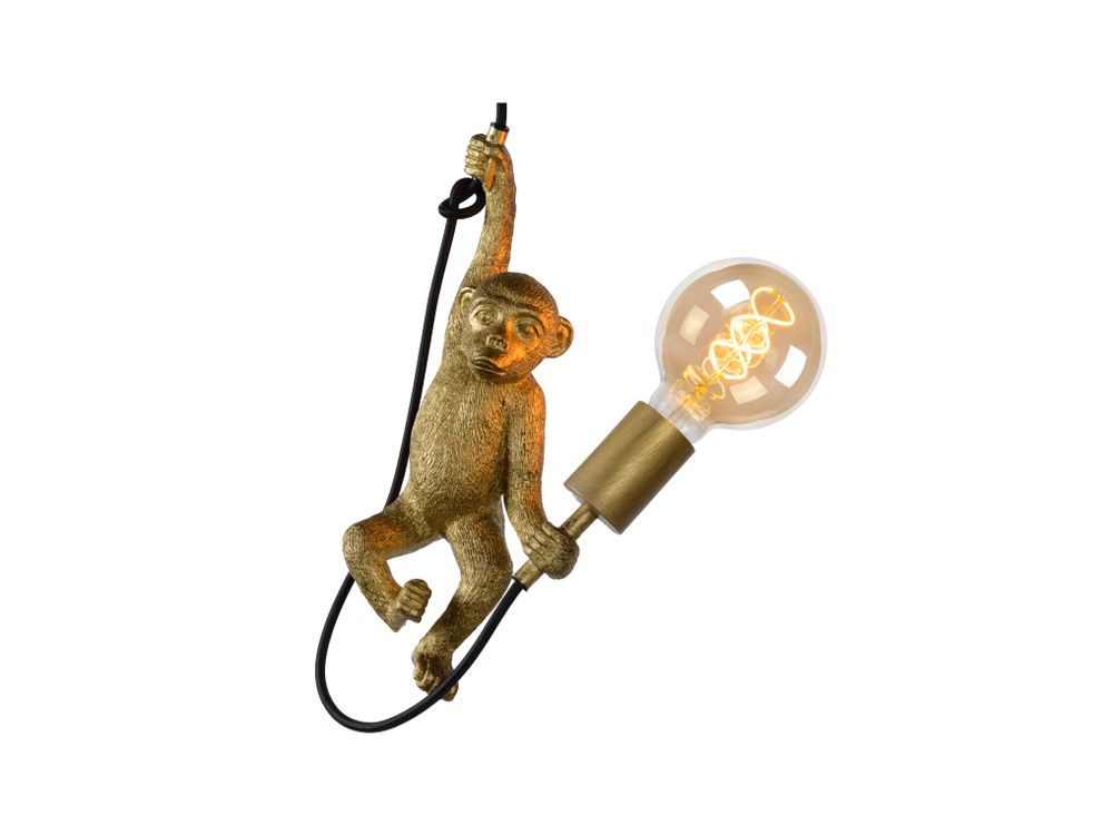 Hanglamp CHIMP - Goud/zwart LCD104020130