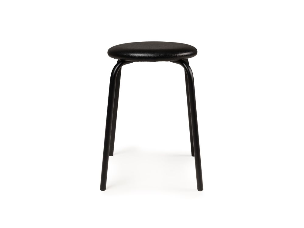 Tabouret TABROND - Zwart PFT-257-000001-K100