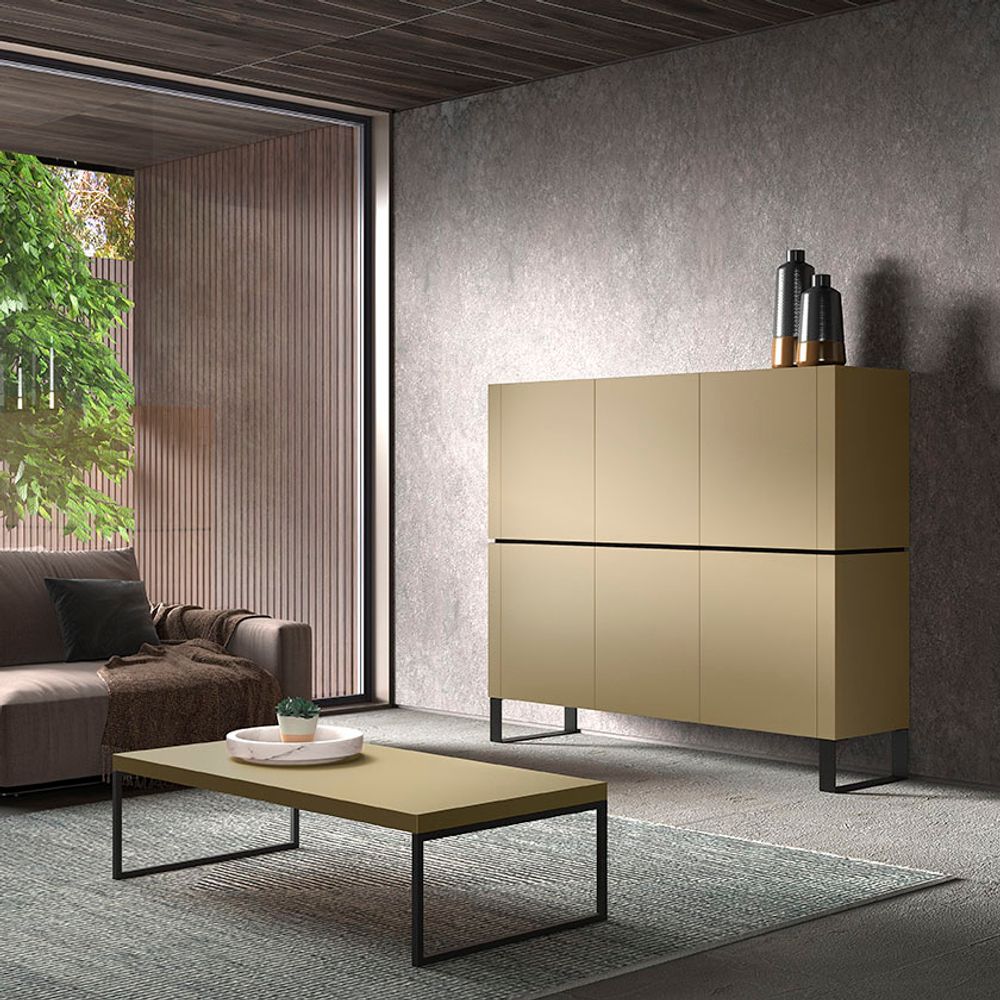 Salontafel - Black top melamine DFR-16-000098