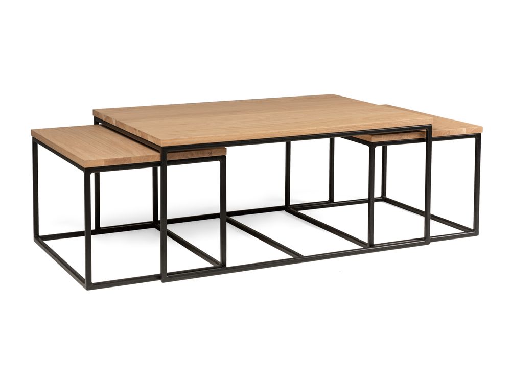 Set van 3 salontafels (geen onderblad) FDF-18-000013