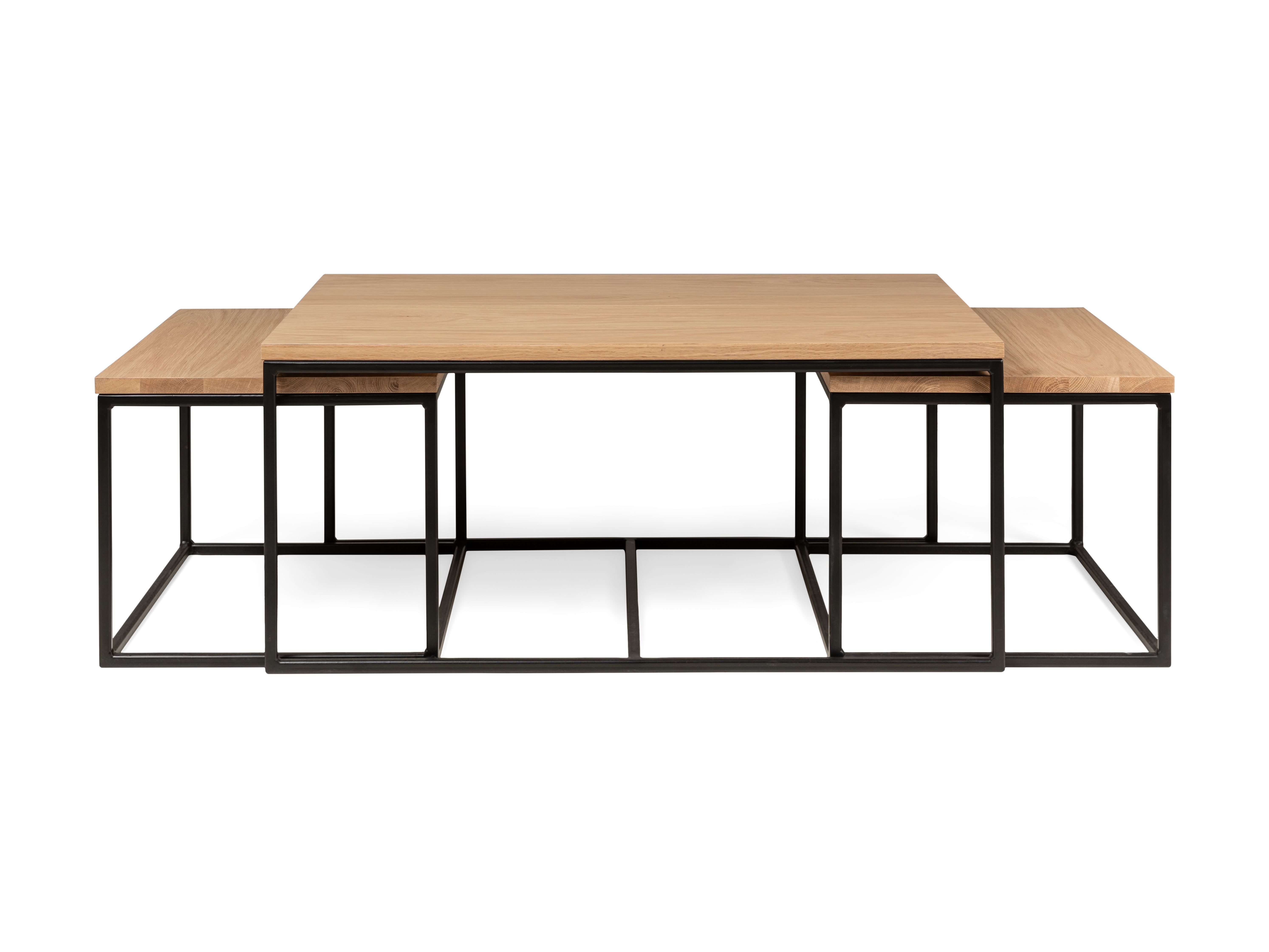 Set van 3 salontafels (geen onderblad)