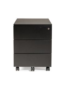 Ladeblok met 3 laden ORANGE - Zwart ORO RLB3LZ